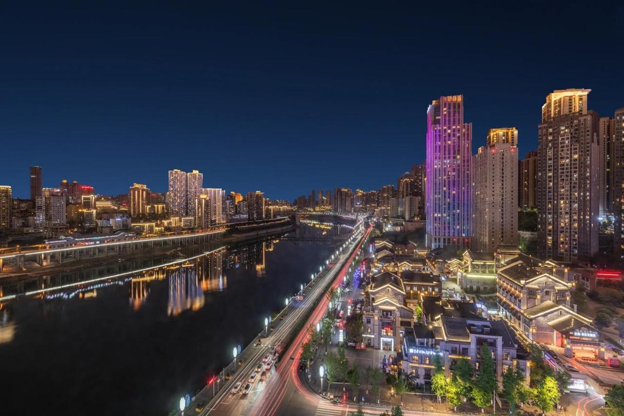 Boutique Of Meditation With Cuisine & Night View, Exit 2 Liujiatai Station Line 9 ฉงชิ่ง ภายนอก รูปภาพ