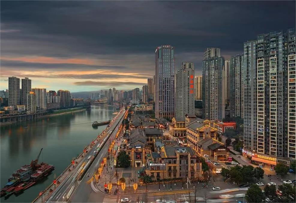 Boutique Of Meditation With Cuisine & Night View, Exit 2 Liujiatai Station Line 9 ฉงชิ่ง ภายนอก รูปภาพ