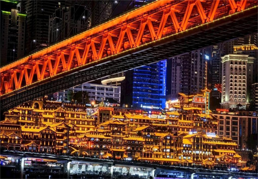 Boutique Of Meditation With Cuisine & Night View, Exit 2 Liujiatai Station Line 9 ฉงชิ่ง ภายนอก รูปภาพ