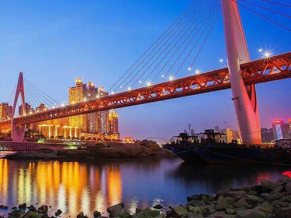 Boutique Of Meditation With Cuisine & Night View, Exit 2 Liujiatai Station Line 9 ฉงชิ่ง ภายนอก รูปภาพ